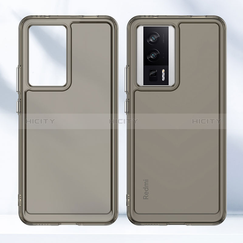 Carcasa Bumper Funda Silicona Transparente J01S para Xiaomi Redmi K60 Pro 5G