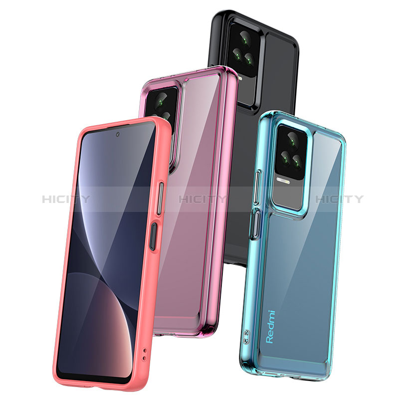 Carcasa Bumper Funda Silicona Transparente J01S para Xiaomi Redmi K60E 5G