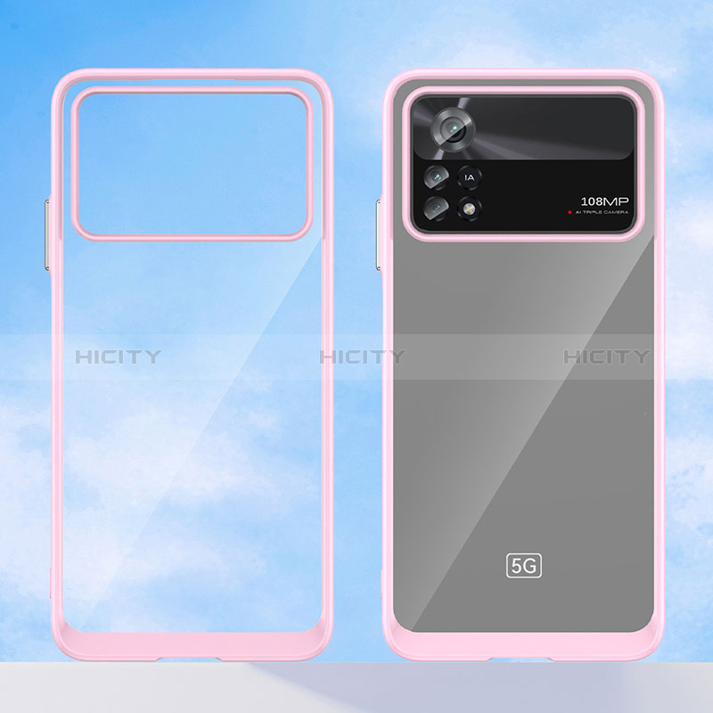 Carcasa Bumper Funda Silicona Transparente J01S para Xiaomi Redmi Note 11E Pro 5G