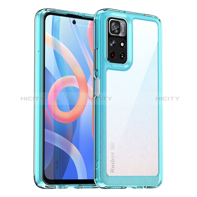 Carcasa Bumper Funda Silicona Transparente J01S para Xiaomi Redmi Note 11S 5G