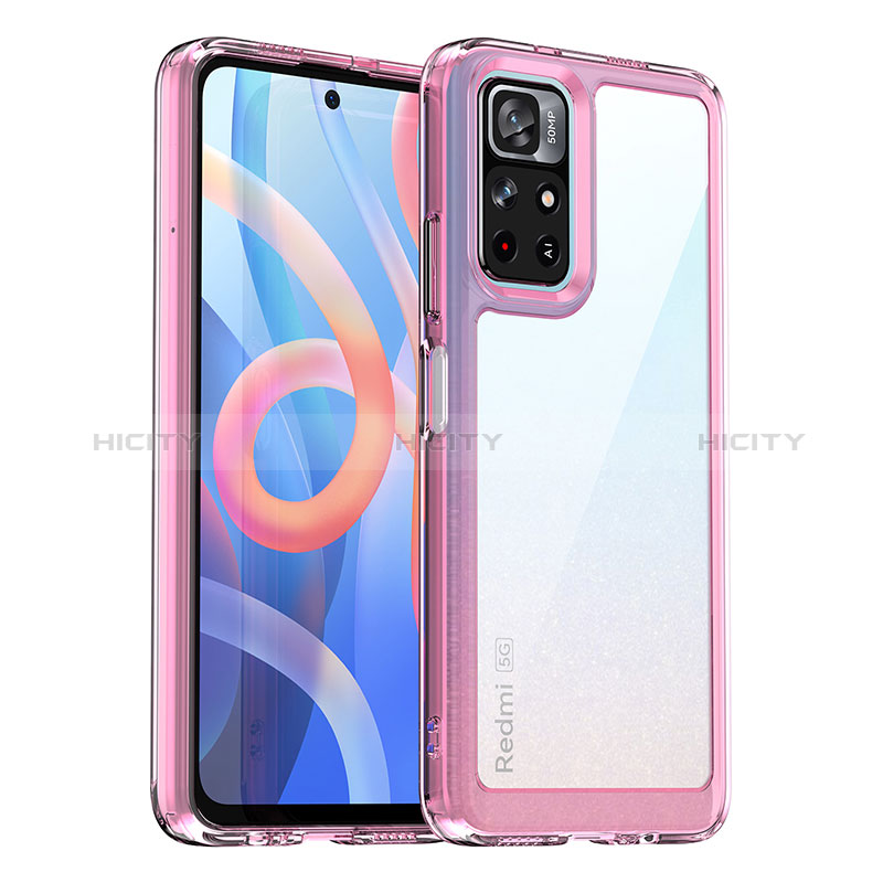 Carcasa Bumper Funda Silicona Transparente J01S para Xiaomi Redmi Note 11T 5G