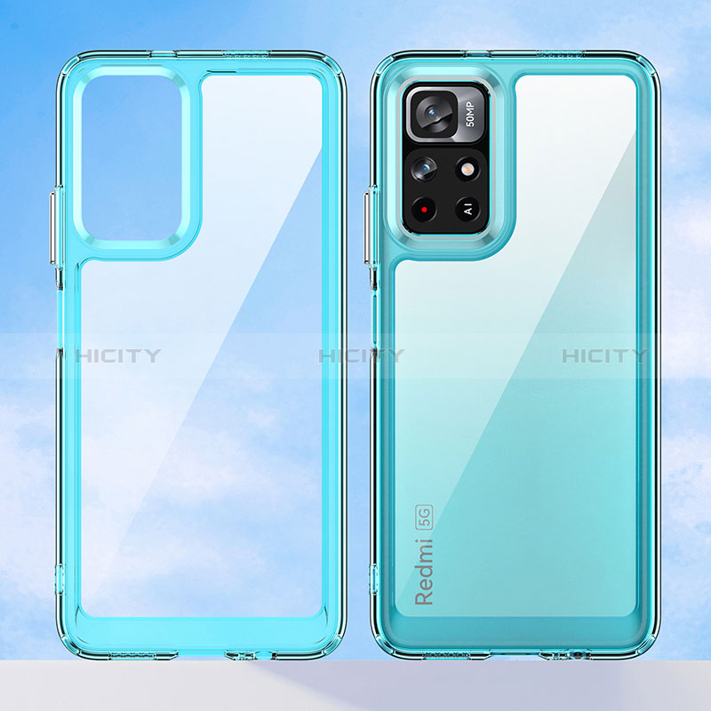 Carcasa Bumper Funda Silicona Transparente J01S para Xiaomi Redmi Note 11T 5G