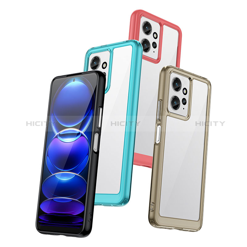 Carcasa Bumper Funda Silicona Transparente J01S para Xiaomi Redmi Note 12 4G