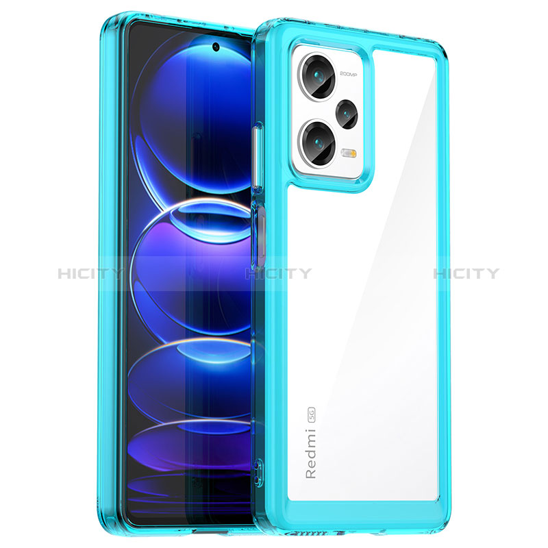 Carcasa Bumper Funda Silicona Transparente J01S para Xiaomi Redmi Note 12 Explorer