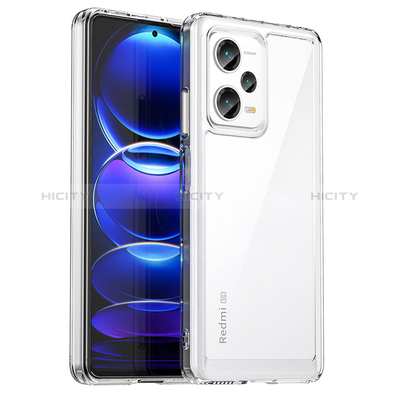 Carcasa Bumper Funda Silicona Transparente J01S para Xiaomi Redmi Note 12 Explorer