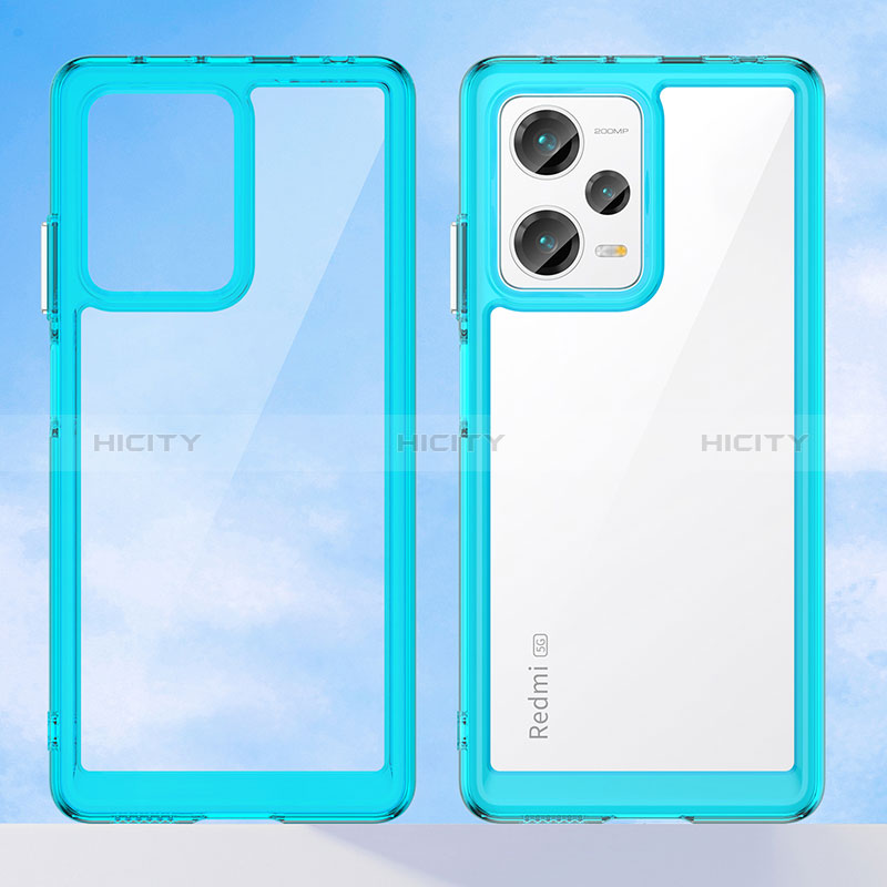 Carcasa Bumper Funda Silicona Transparente J01S para Xiaomi Redmi Note 12 Explorer