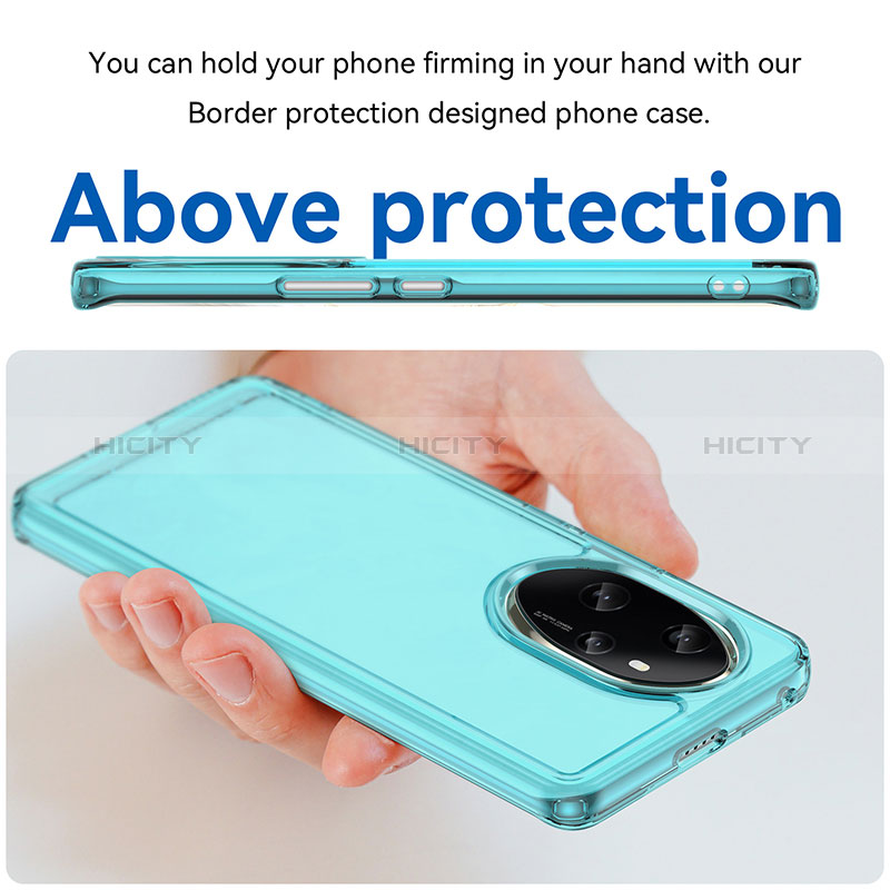 Carcasa Bumper Funda Silicona Transparente J02S para Huawei Honor 100 Pro 5G