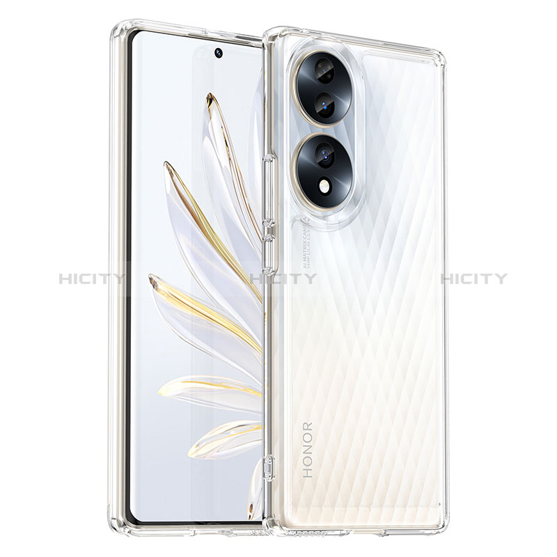 Carcasa Bumper Funda Silicona Transparente J02S para Huawei Honor 70 5G