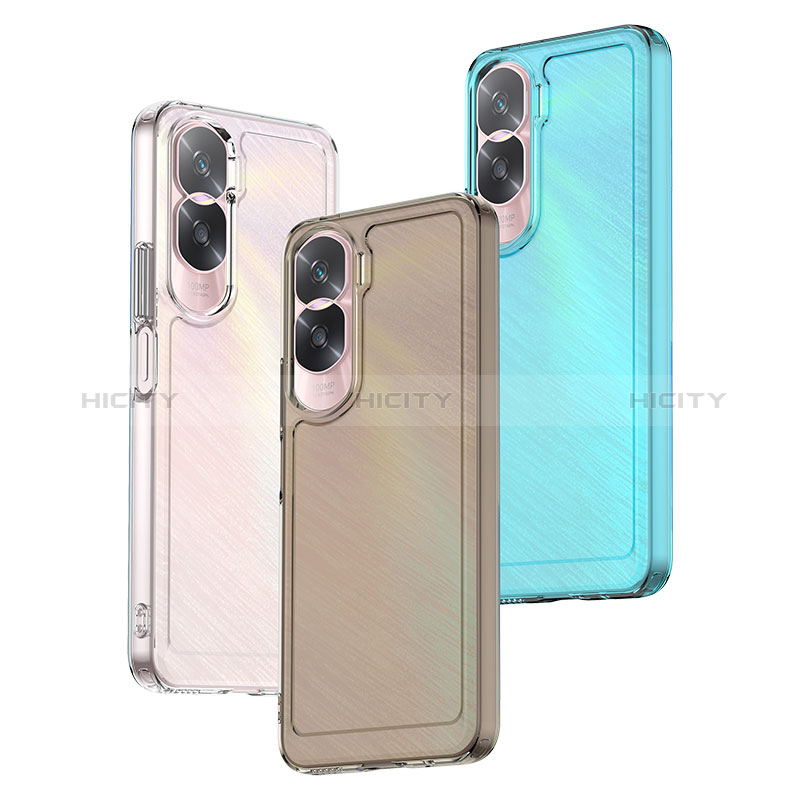 Carcasa Bumper Funda Silicona Transparente J02S para Huawei Honor 90 Lite 5G