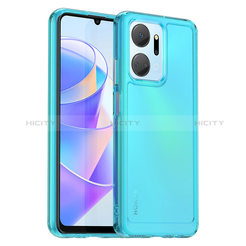 Carcasa Bumper Funda Silicona Transparente J02S para Huawei Honor X7a