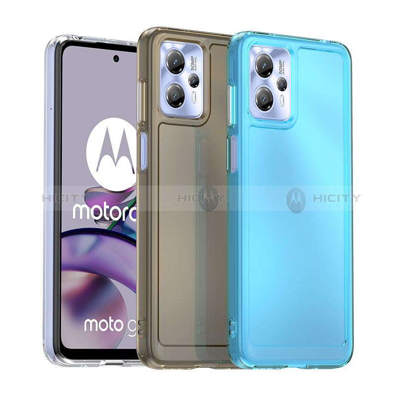 Carcasa Bumper Funda Silicona Transparente J02S para Motorola Moto G13