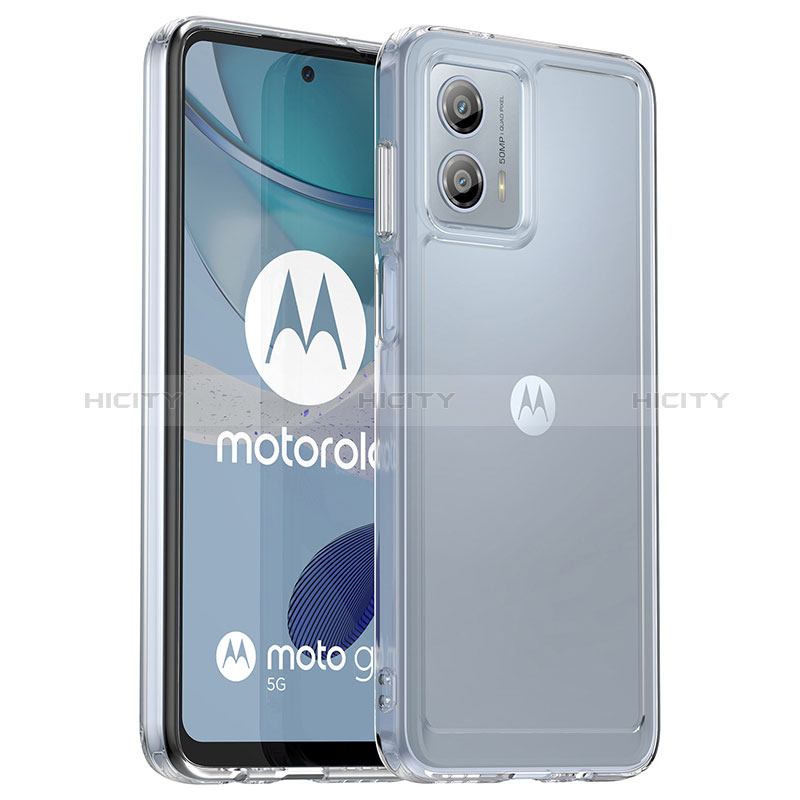 Carcasa Bumper Funda Silicona Transparente J02S para Motorola Moto G53j 5G