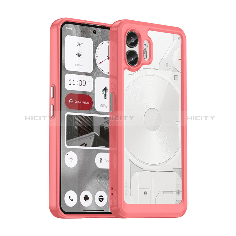 Carcasa Bumper Funda Silicona Transparente J02S para Nothing Phone 2