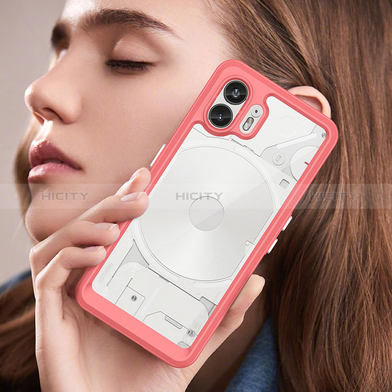 Carcasa Bumper Funda Silicona Transparente J02S para Nothing Phone 2