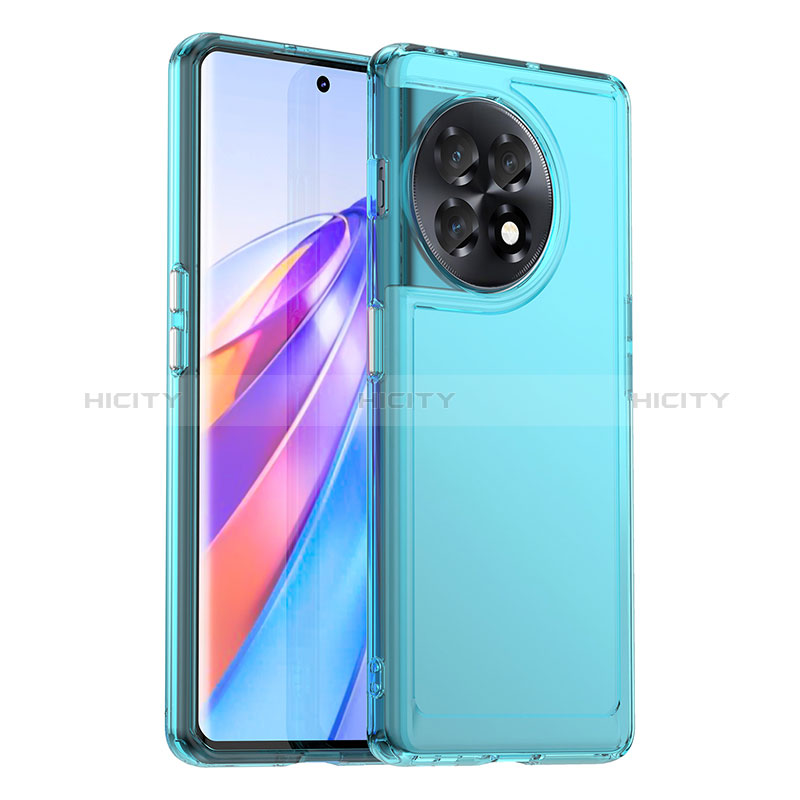 Carcasa Bumper Funda Silicona Transparente J02S para OnePlus Ace 2 5G