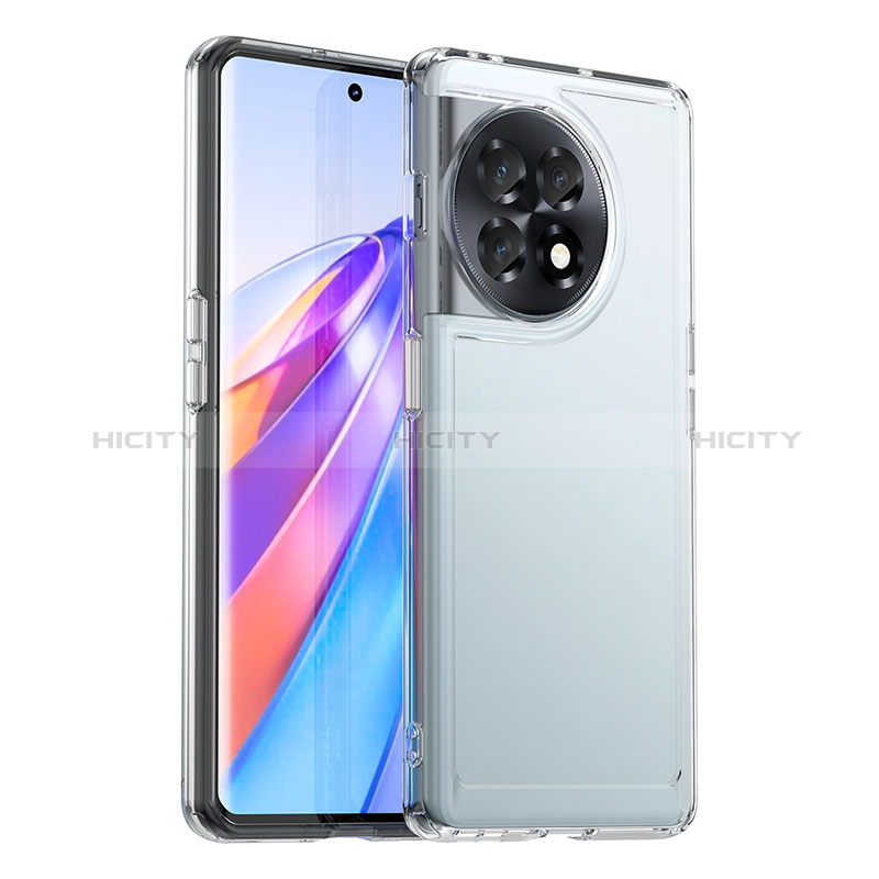 Carcasa Bumper Funda Silicona Transparente J02S para OnePlus Ace 2 5G