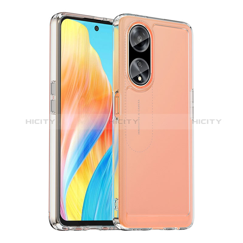 Carcasa Bumper Funda Silicona Transparente J02S para Oppo A98 5G