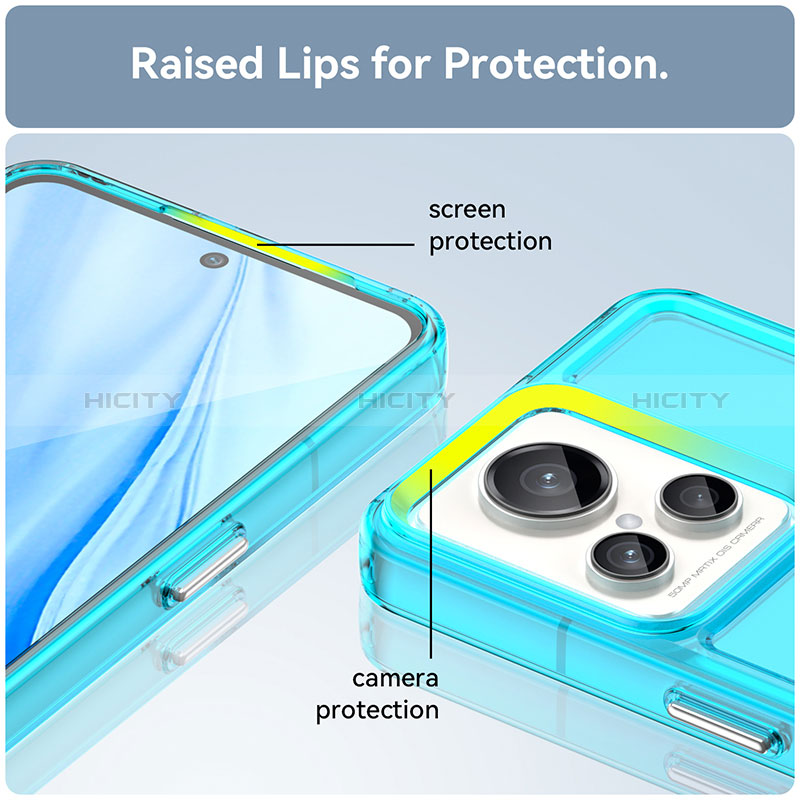 Carcasa Bumper Funda Silicona Transparente J02S para Realme GT2 Master Explorer