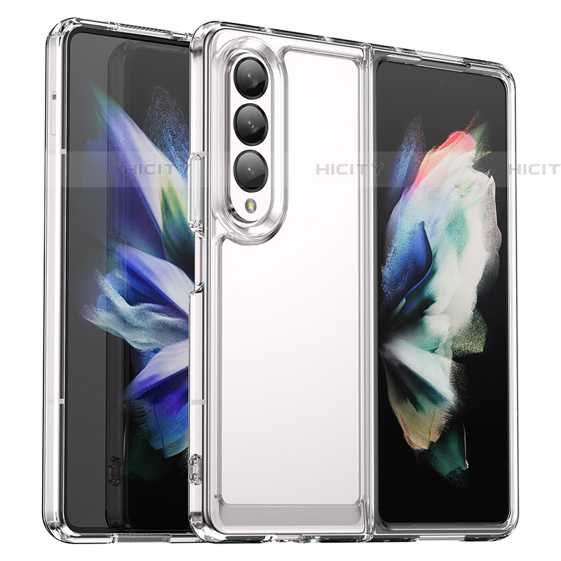 Carcasa Bumper Funda Silicona Transparente J02S para Samsung Galaxy Z Fold4 5G