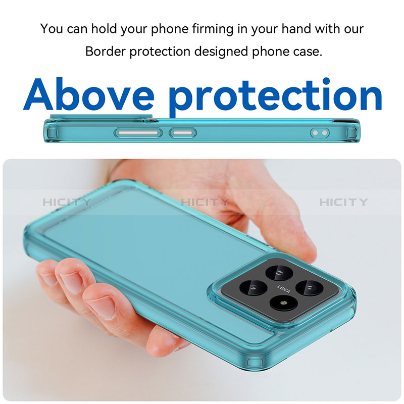 Carcasa Bumper Funda Silicona Transparente J02S para Xiaomi Mi 14 Pro 5G