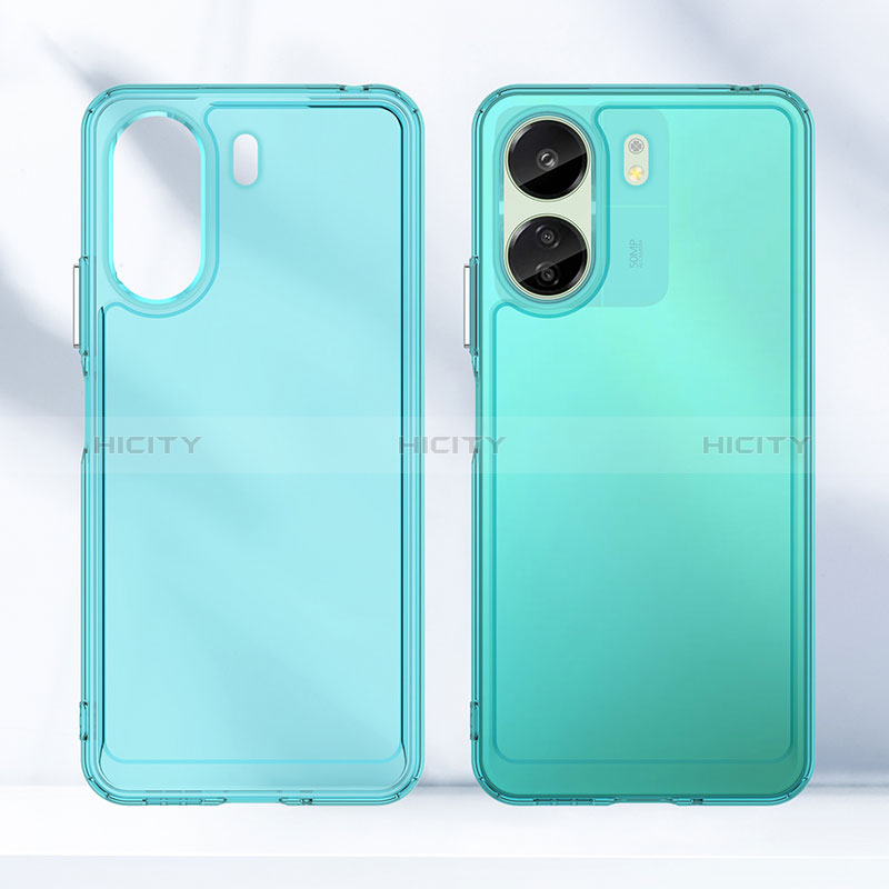 Carcasa Bumper Funda Silicona Transparente J02S para Xiaomi Poco C65