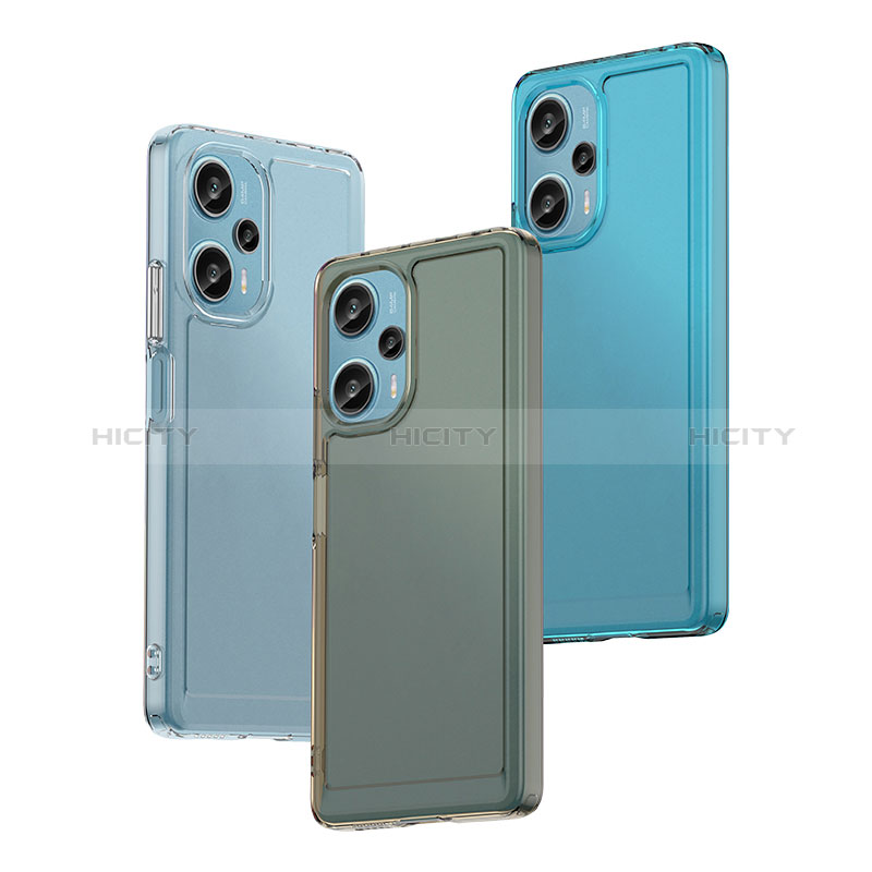 Carcasa Bumper Funda Silicona Transparente J02S para Xiaomi Poco F5 5G