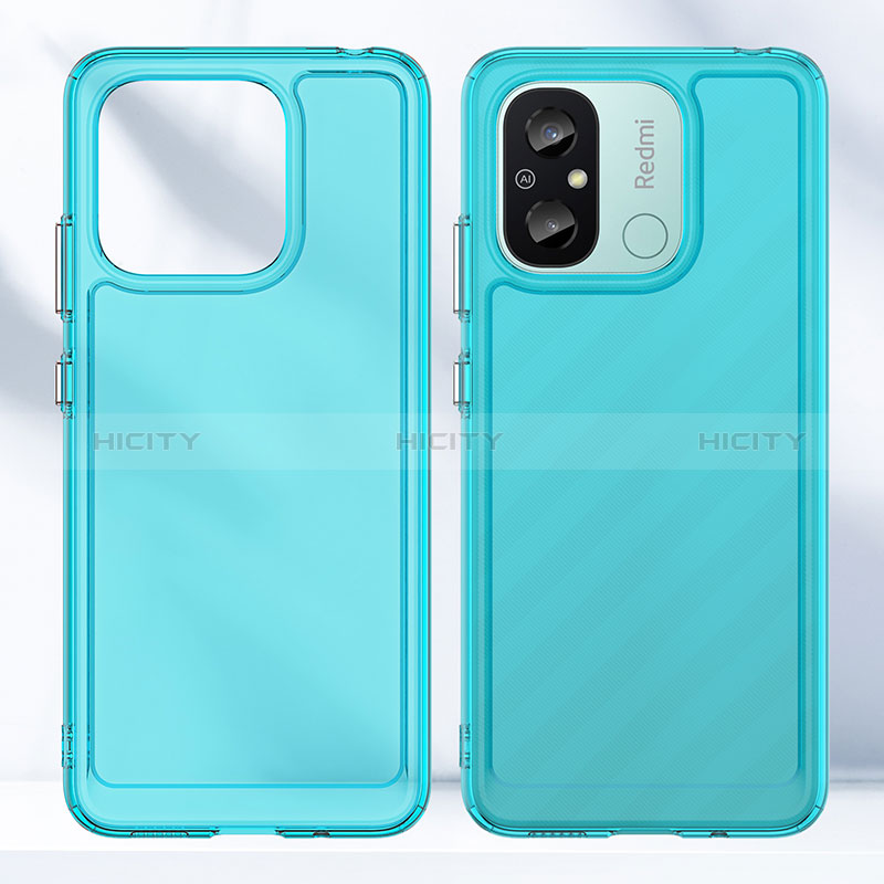 Carcasa Bumper Funda Silicona Transparente J02S para Xiaomi Redmi 12C 4G