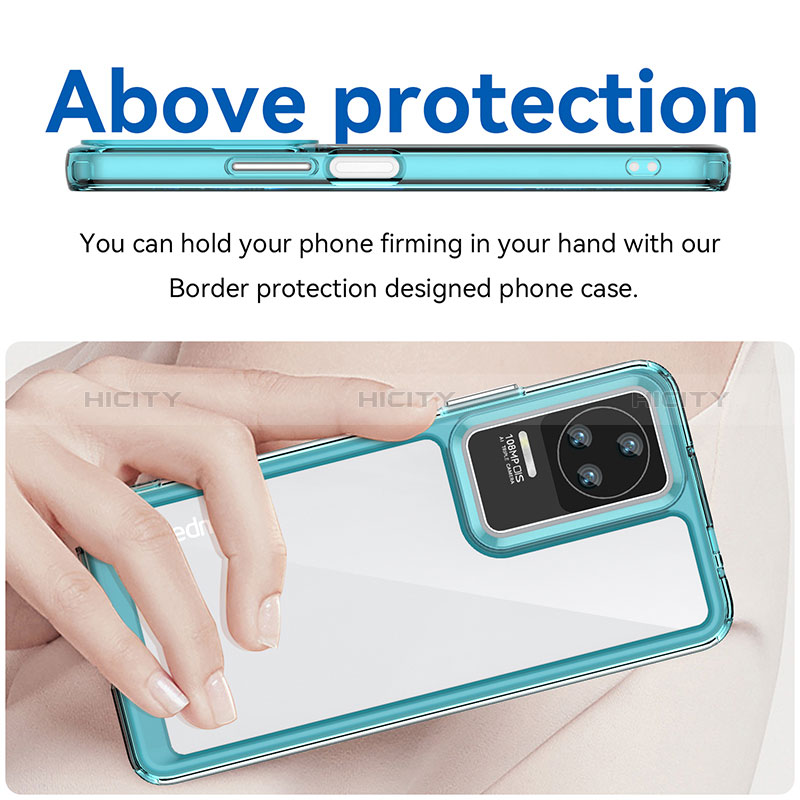 Carcasa Bumper Funda Silicona Transparente J02S para Xiaomi Redmi K50 Pro 5G