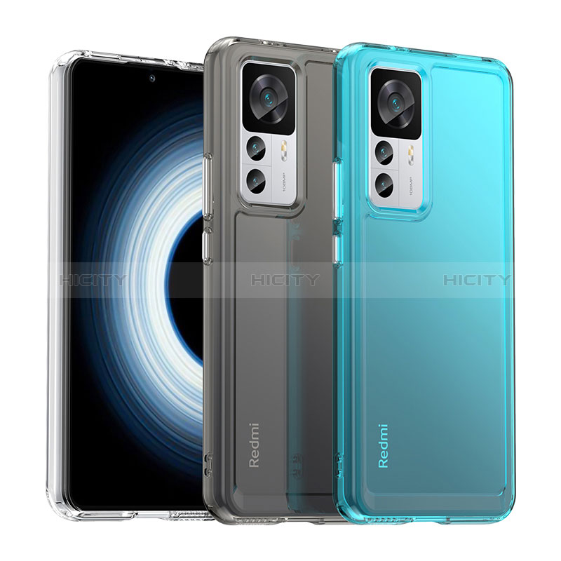 Carcasa Bumper Funda Silicona Transparente J02S para Xiaomi Redmi K50 Ultra 5G