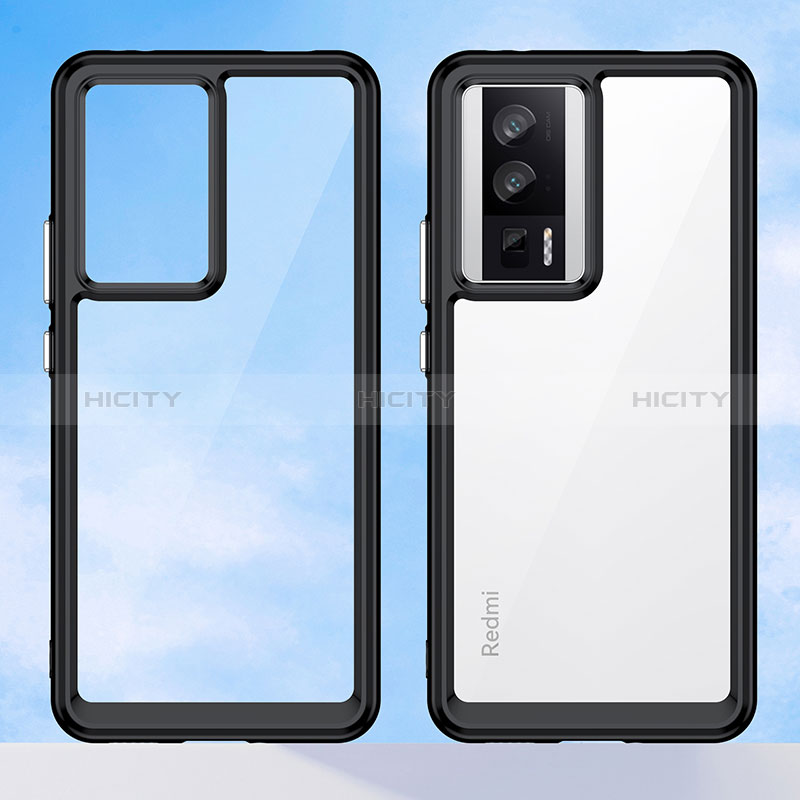 Carcasa Bumper Funda Silicona Transparente J02S para Xiaomi Redmi K60 5G