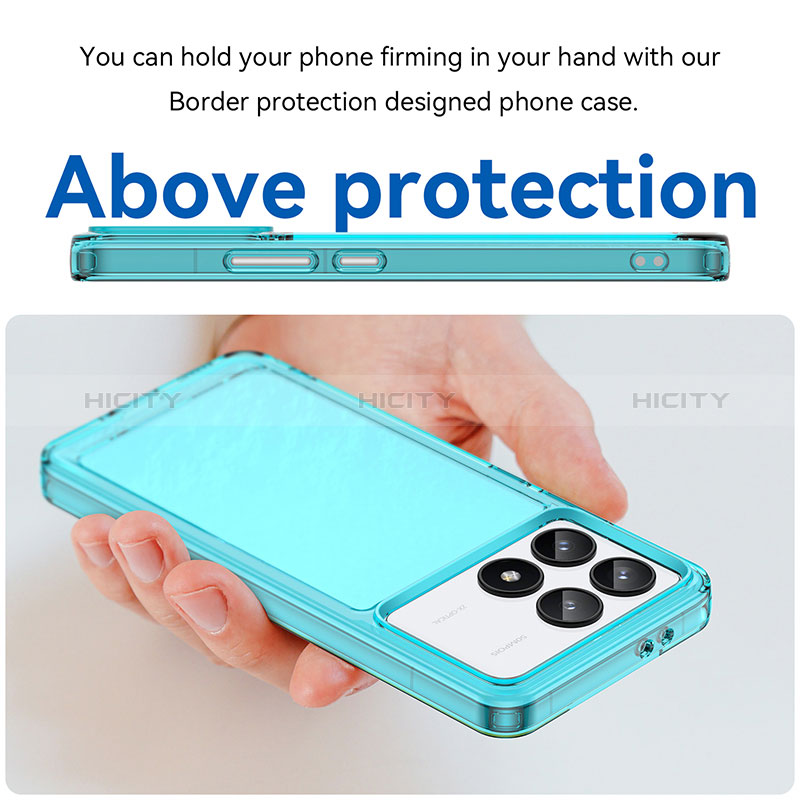 Carcasa Bumper Funda Silicona Transparente J02S para Xiaomi Redmi K70 Pro 5G