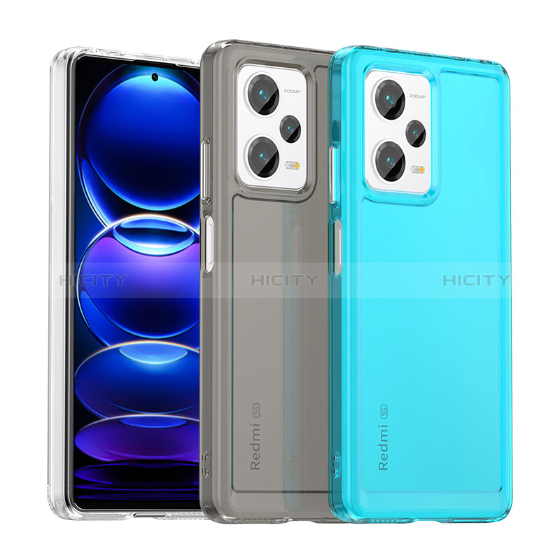 Carcasa Bumper Funda Silicona Transparente J02S para Xiaomi Redmi Note 12 Pro+ Plus 5G