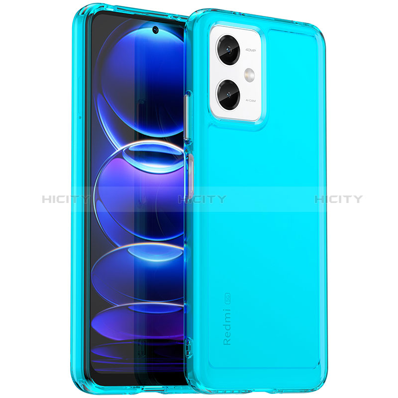 Carcasa Bumper Funda Silicona Transparente J02S para Xiaomi Redmi Note 12R Pro 5G