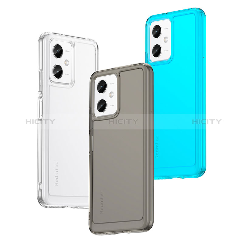 Carcasa Bumper Funda Silicona Transparente J02S para Xiaomi Redmi Note 12R Pro 5G