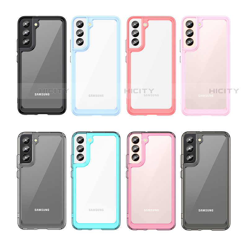 Carcasa Bumper Funda Silicona Transparente M03 para Samsung Galaxy S22 Plus 5G