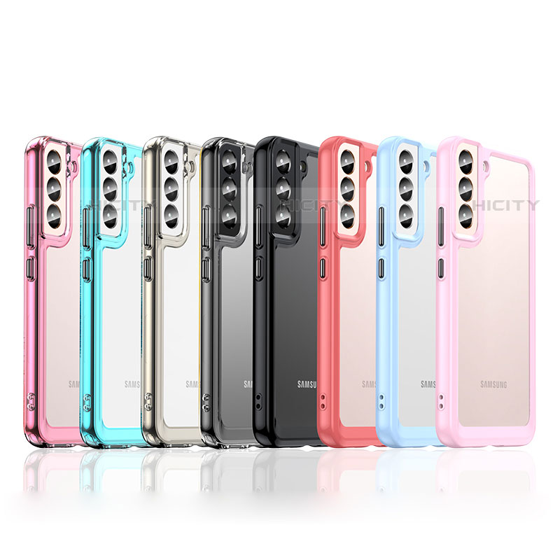 Carcasa Bumper Funda Silicona Transparente M03 para Samsung Galaxy S22 Plus 5G