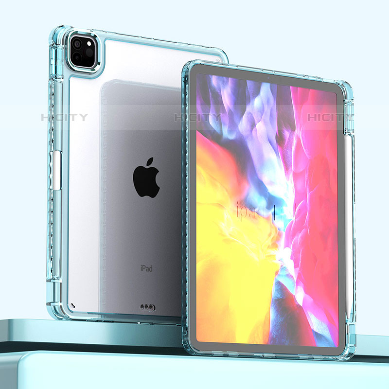 Carcasa Bumper Funda Silicona Transparente P01 para Apple iPad Pro 11 (2021)