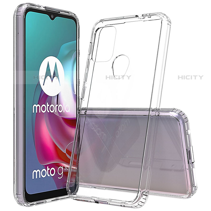 Carcasa Bumper Funda Silicona Transparente para Motorola Moto G10 Claro