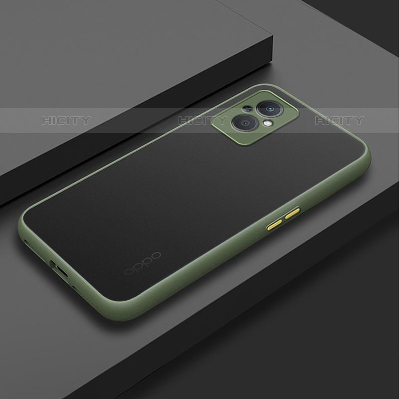 Carcasa Bumper Funda Silicona Transparente para OnePlus Nord N20 5G Ejercito Verde