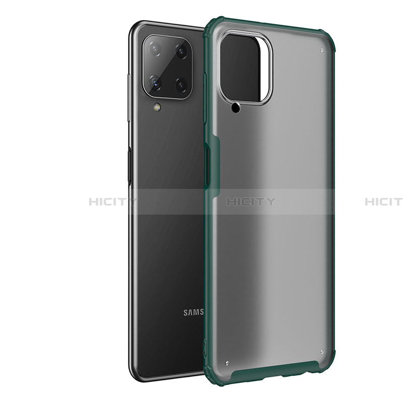 Carcasa Bumper Funda Silicona Transparente para Samsung Galaxy A22 4G Verde