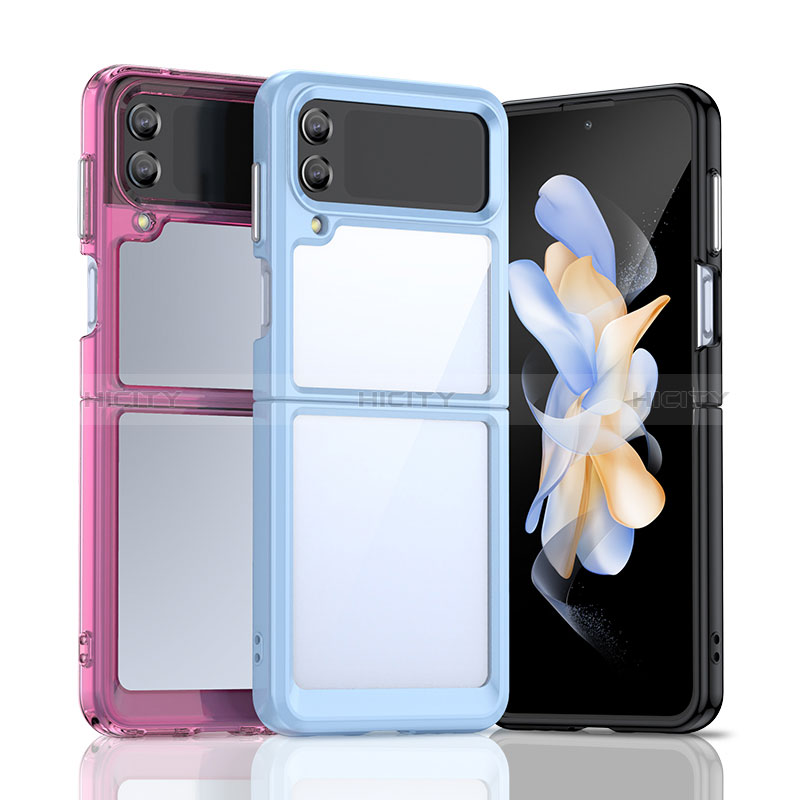 Carcasa Bumper Funda Silicona Transparente para Samsung Galaxy Z Flip3 5G