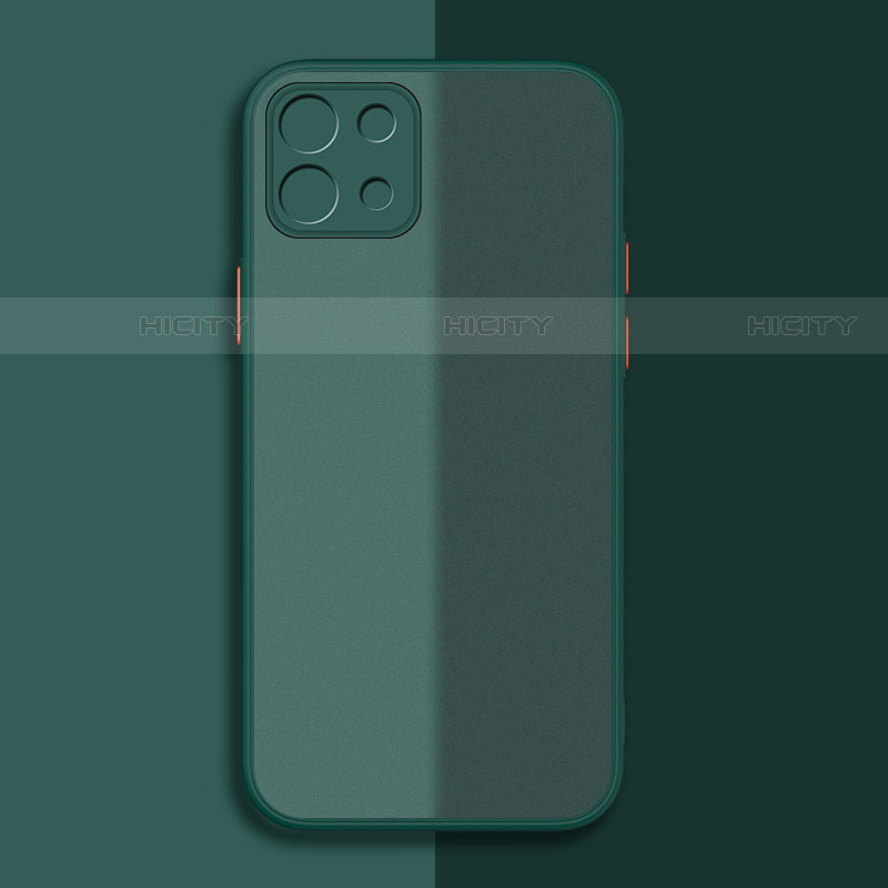 Carcasa Bumper Funda Silicona Transparente para Xiaomi Mi 11 Lite 4G Verde