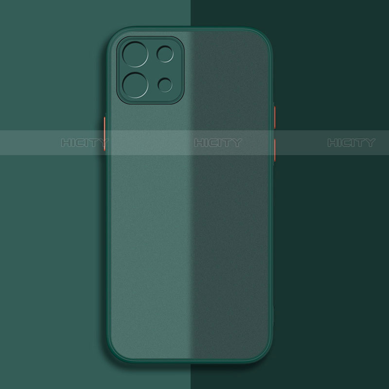 Carcasa Bumper Funda Silicona Transparente para Xiaomi Mi 11 Lite 5G NE Verde