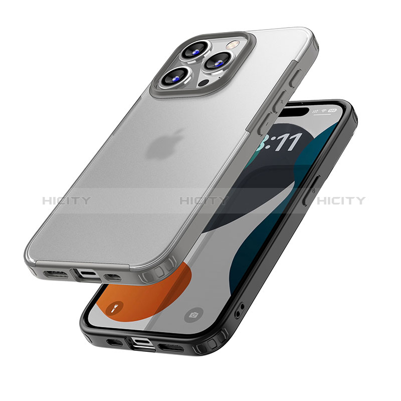 Carcasa Bumper Funda Silicona Transparente QC1 para Apple iPhone 13 Pro