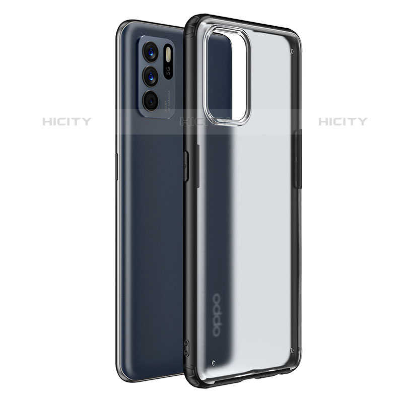 Carcasa Bumper Funda Silicona Transparente W01L para Oppo Reno6 Z 5G