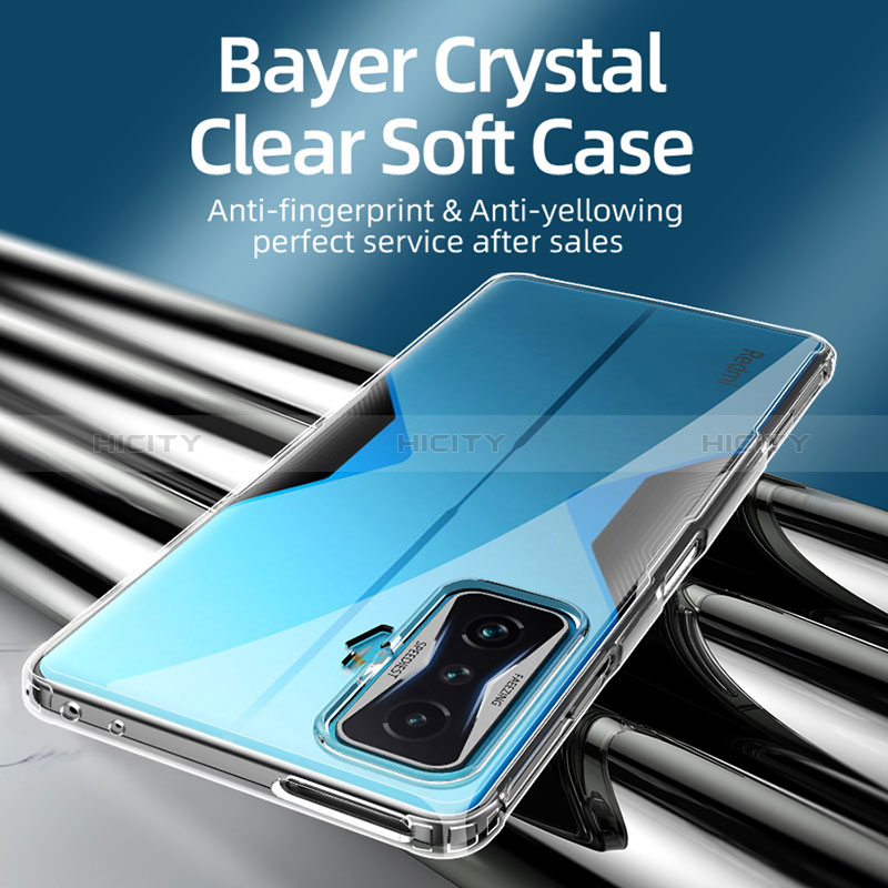 Carcasa Bumper Funda Silicona Transparente W01L para Xiaomi Poco F4 GT 5G