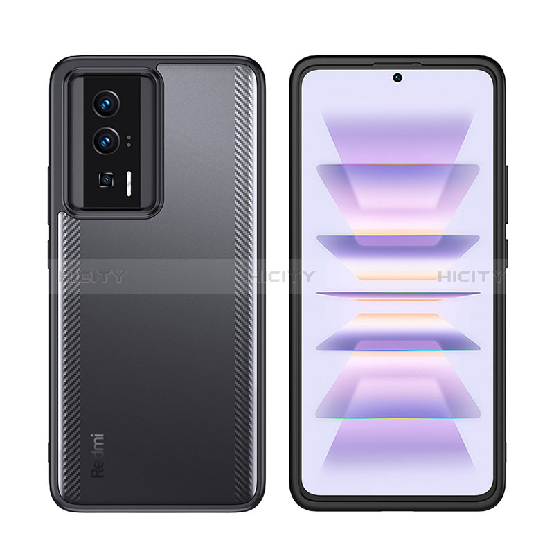 Carcasa Bumper Funda Silicona Transparente W01L para Xiaomi Poco F5 Pro 5G