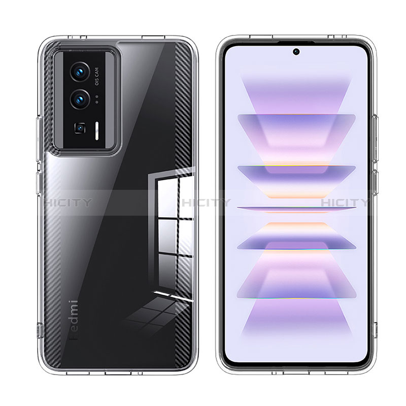 Carcasa Bumper Funda Silicona Transparente W01L para Xiaomi Redmi K60 5G