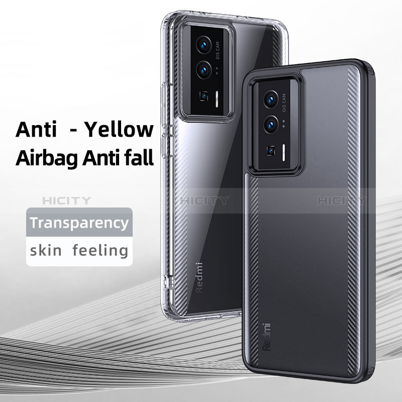 Carcasa Bumper Funda Silicona Transparente W01L para Xiaomi Redmi K60 5G