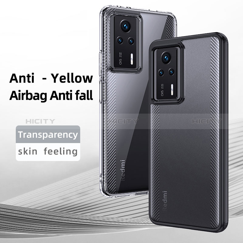 Carcasa Bumper Funda Silicona Transparente W01L para Xiaomi Redmi K60E 5G